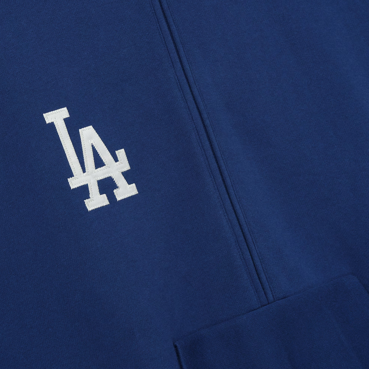 Los Angeles Dodgers Fear of God x MLB Royal Gray Half-Zip Sport Hoodie