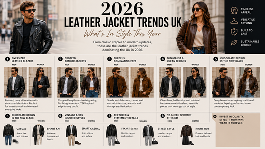 2026 Leather Jacket Trends UK - What's In Style This Year