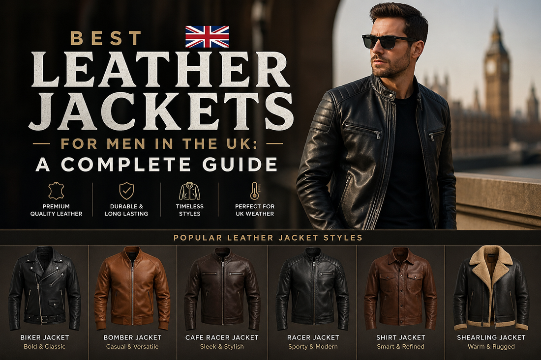 Best Leather Jackets for Men in the UK: A Complete Guide
