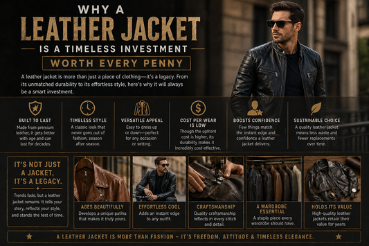 Why a Leather Jacket Is a Timeless Investment Worth Every Penny