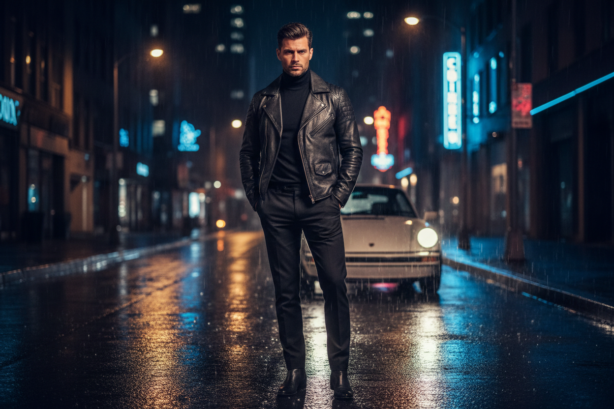 Men's Black Jackets