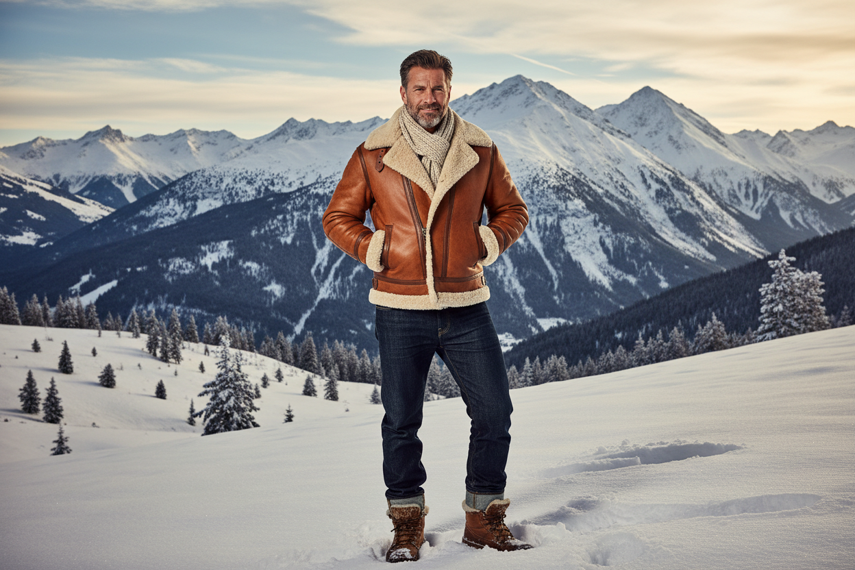 Men's Shearling Jackets