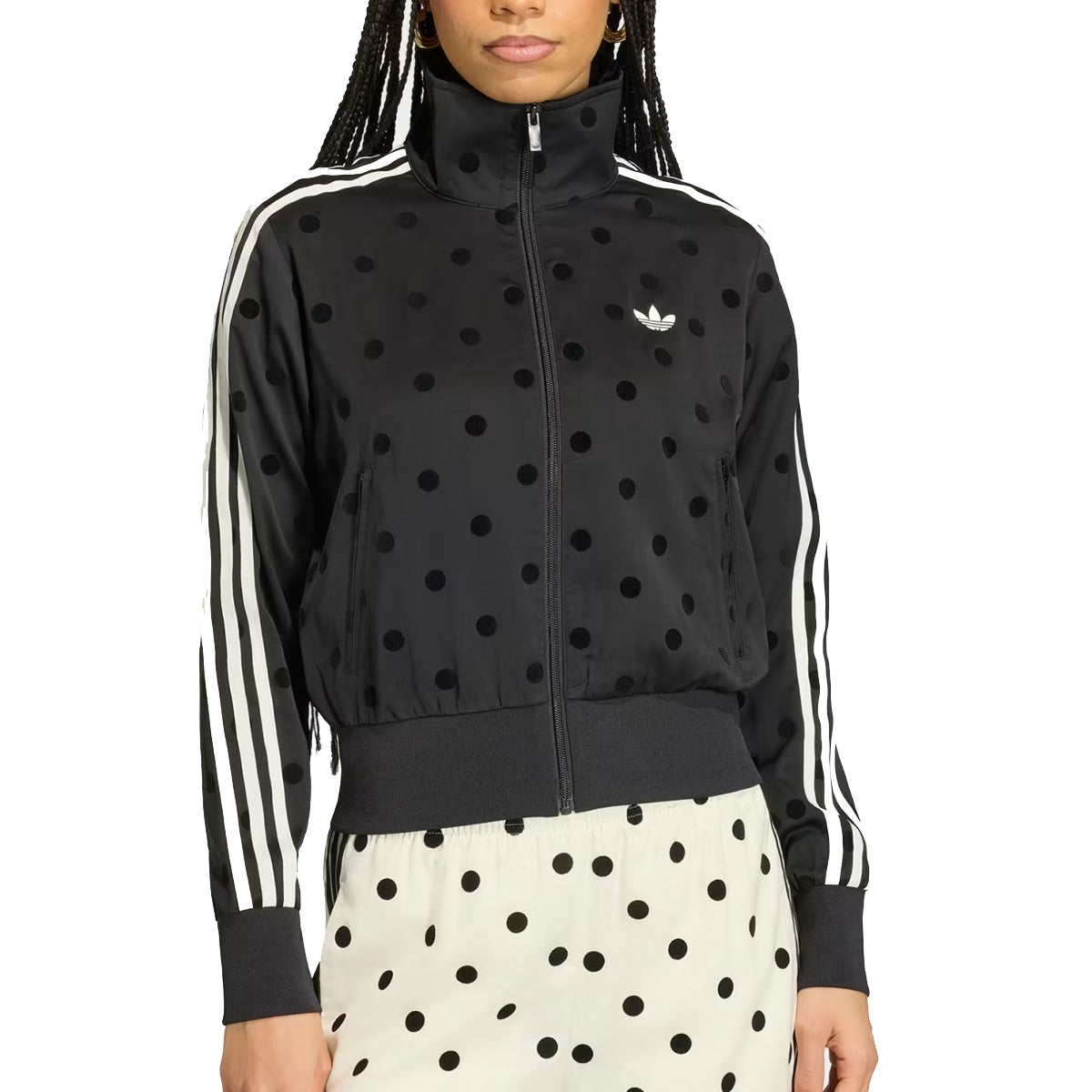 Adidas SATIN POLKA DOTS TT Track Top