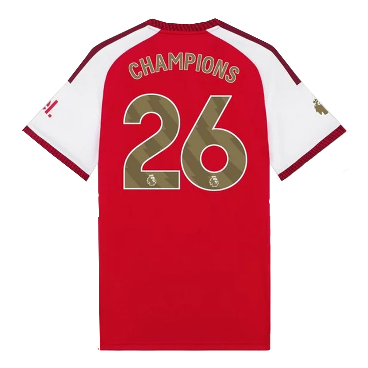 Arsenal adidas Premier League Champions Home Shirt