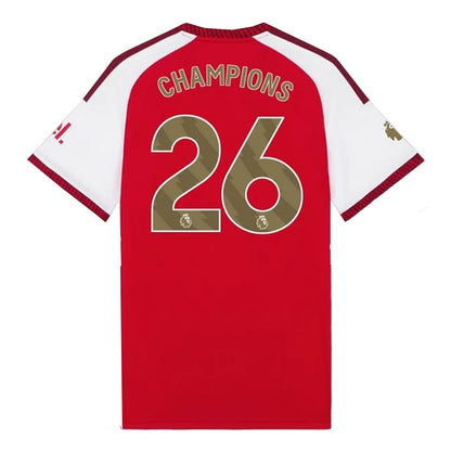 Arsenal adidas Premier League Champions Home Shirt