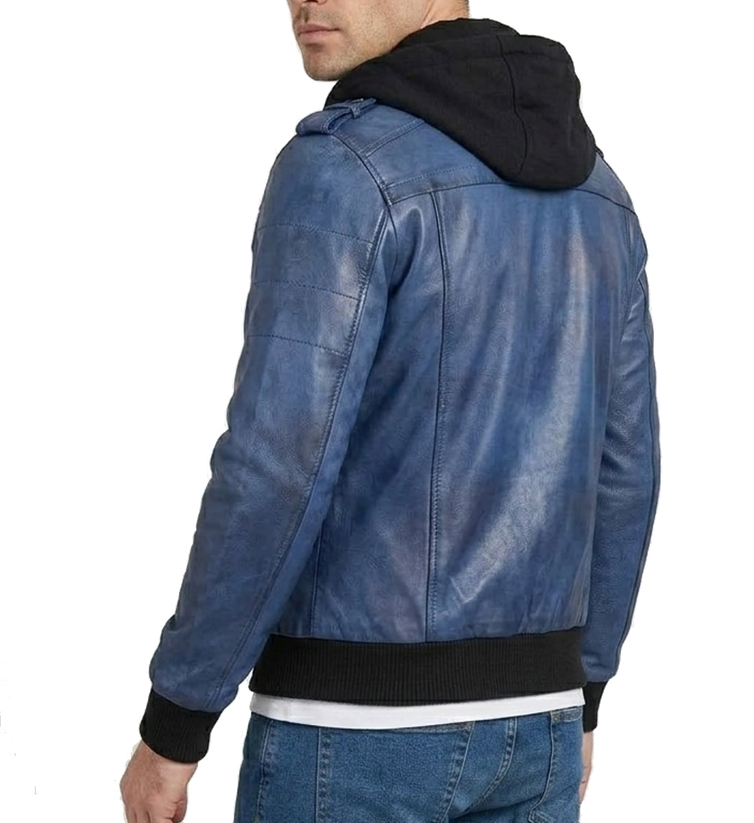 Bluebomberhoodiejacket