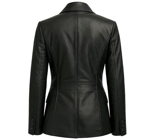 Leather Blazer Women Premium Women Leather Jacket