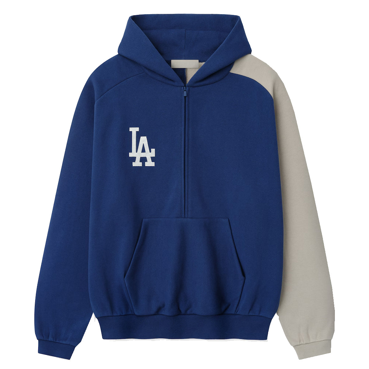 Los Angeles Dodgers Fear of God x MLB Royal Gray Sports Hoodie_jpg