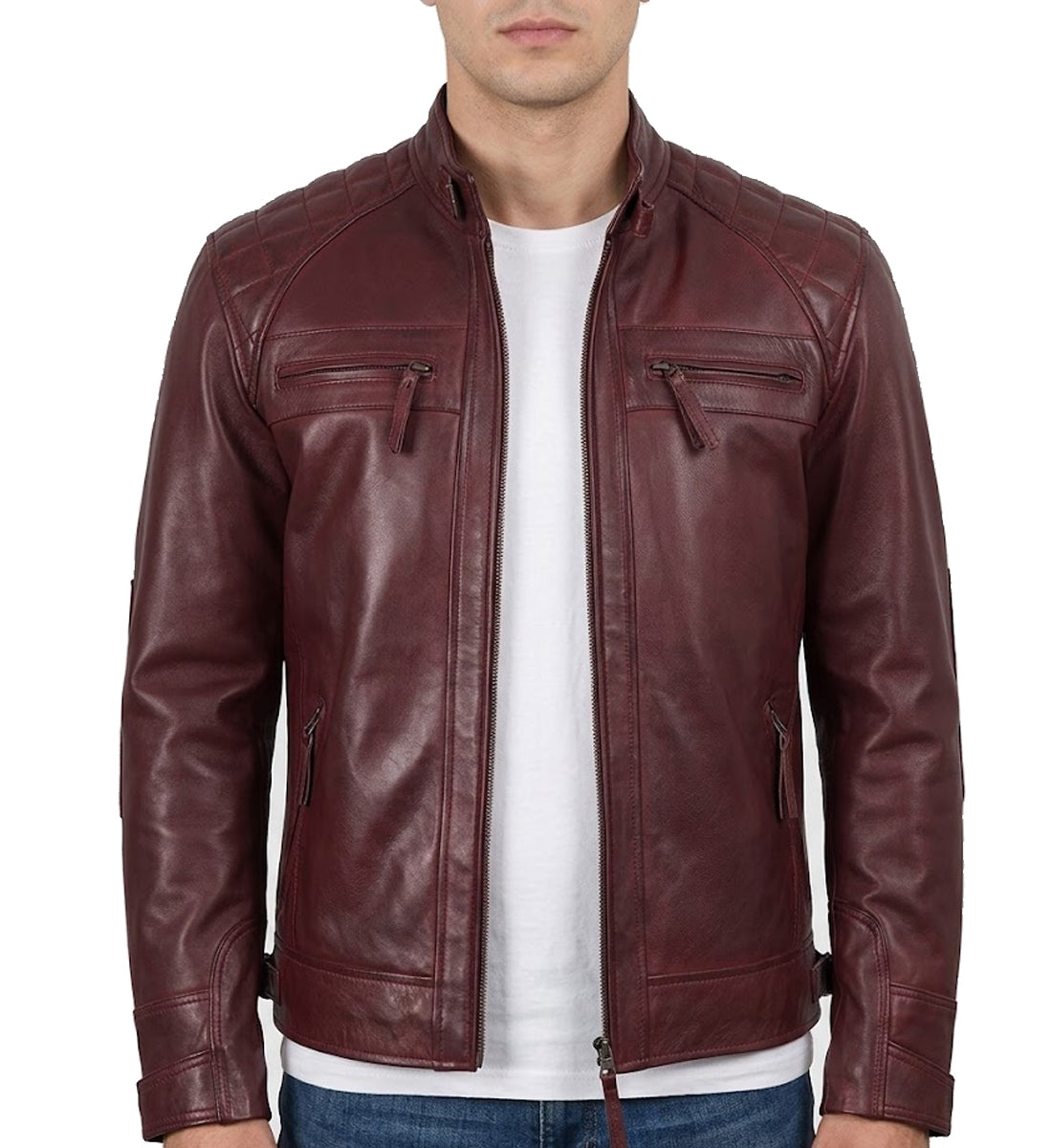 Men_Maroon_Quilted_Biker_Style_Leather_Jacket_