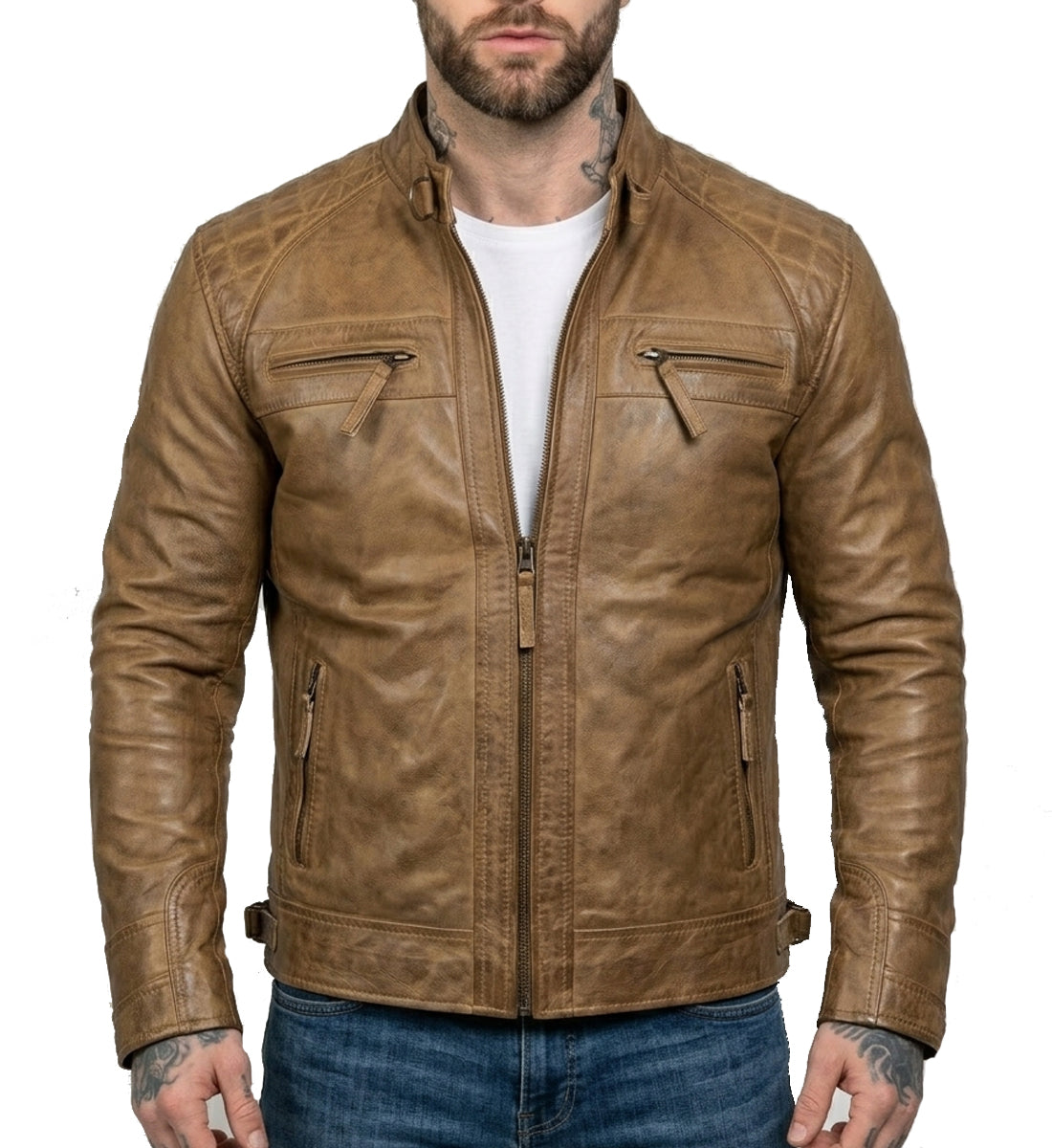 Men_s_Waxed_Camel_Brown_Cafe_Racer_Style_Leather_Jacket