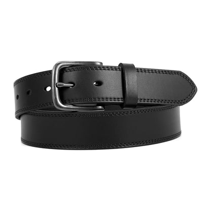Casual Everyday Leather Jean Belt Black