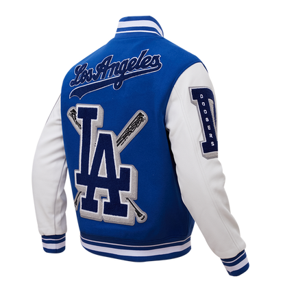 Mens Los Angeles Dodgers World Series Varsity Jacket