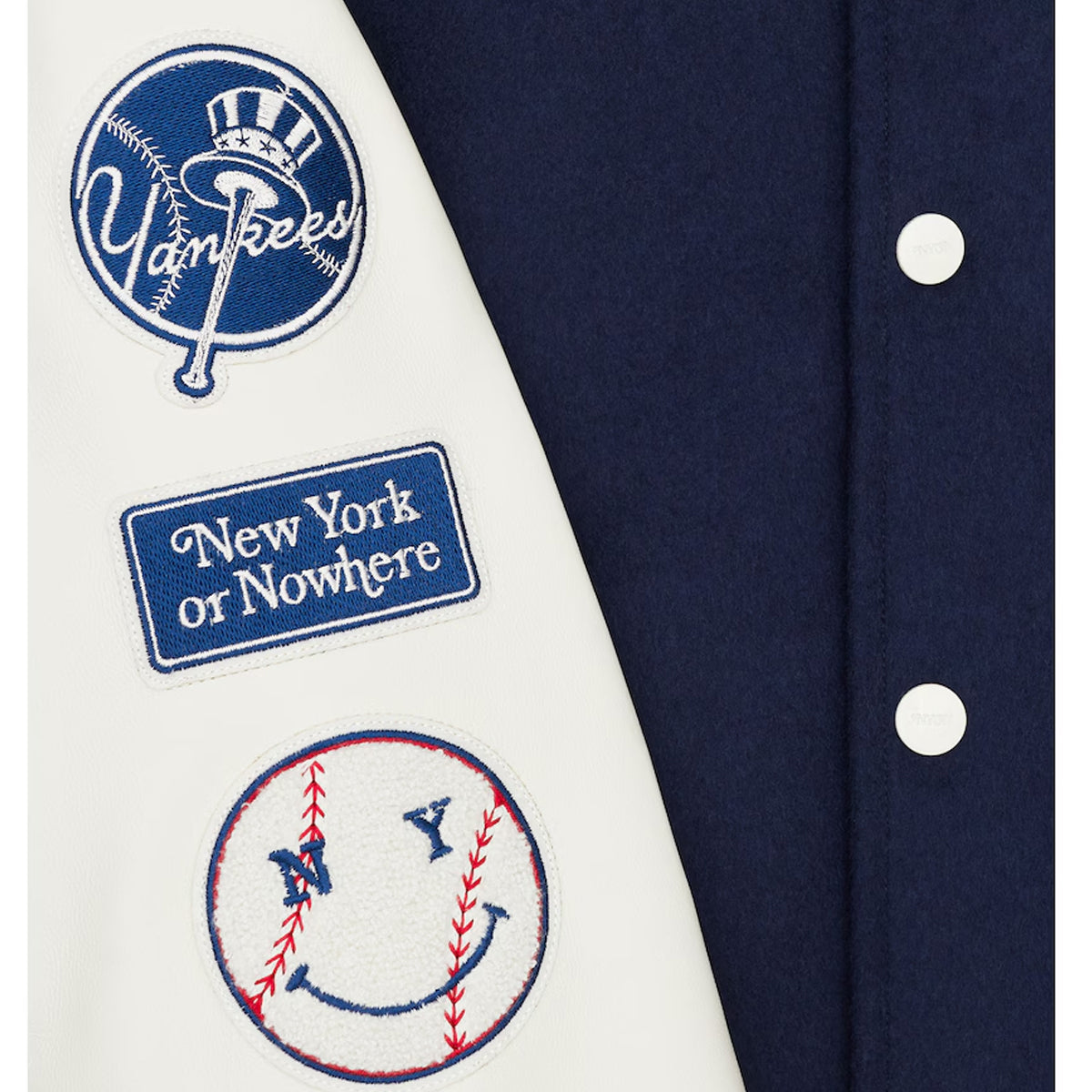 Mens-New-York-Yankees-New-York-or-Nowhere-x-New-Era-NavyWhite-Full-Snap-Varsity-Jacketsss