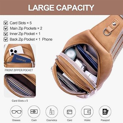 Small Sling Backpack Crossbody Sling Bag for Women