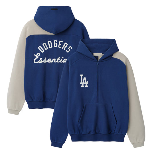 Unisex Los Angeles Dodgers Fear of God MLB Royal Gray Sport Hoodie_jpg