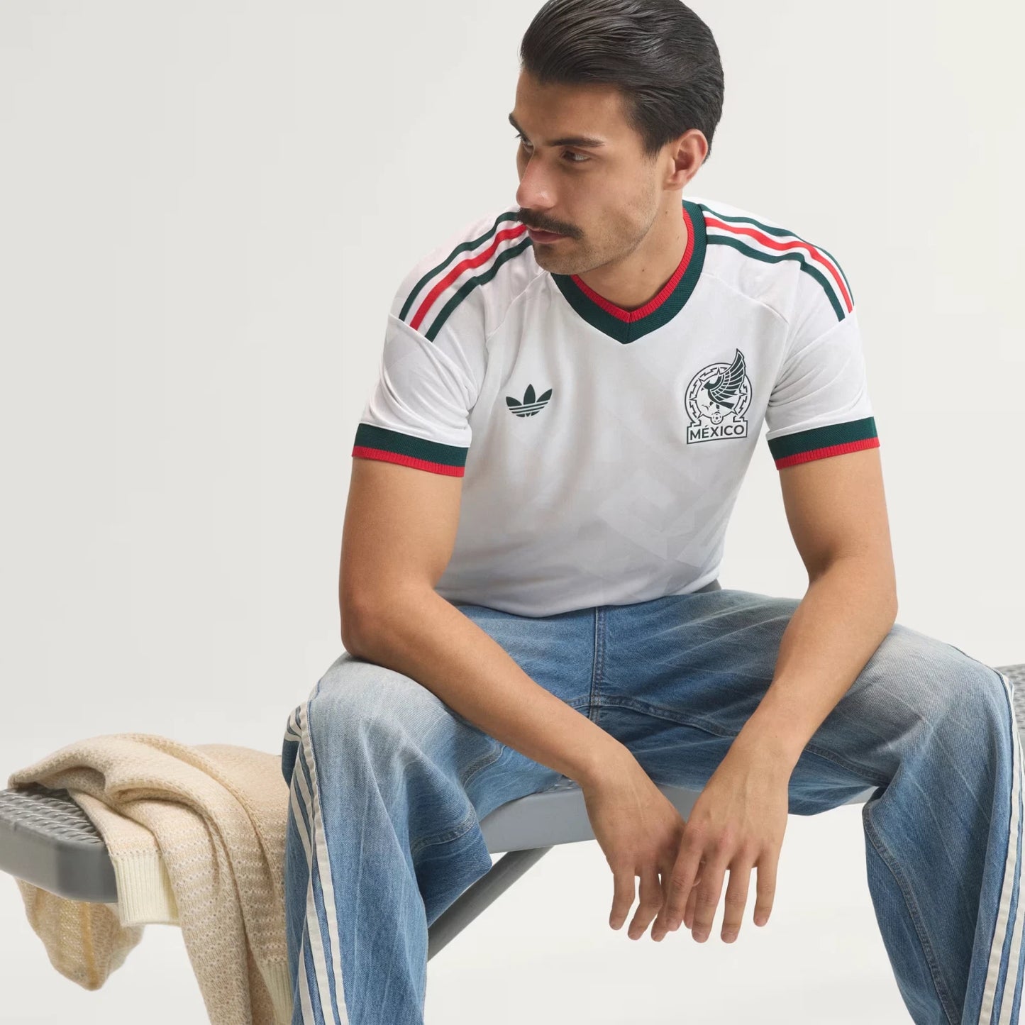 adidas white Mexico jersey
