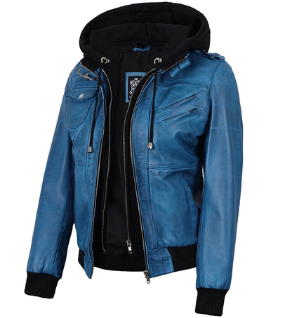 blueleatherjacketwithdetachablehood