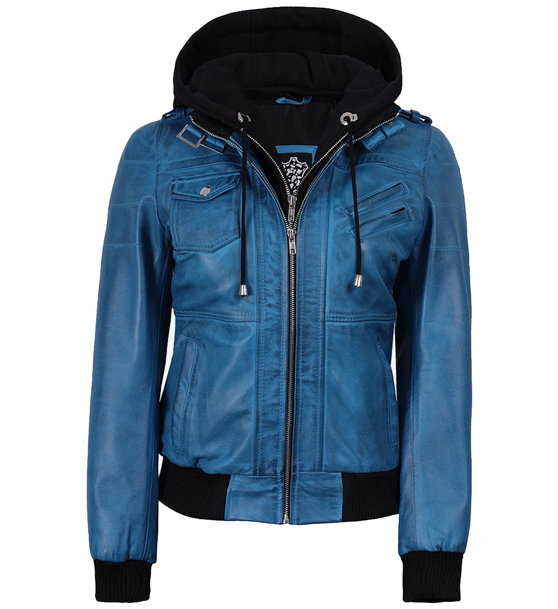 women_sblueleatherbomberjacket